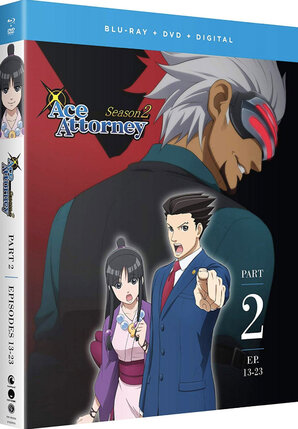 Ace Attorney Season 02 Part 02 Blu-Ray/DVD