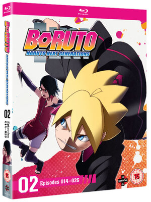 Boruto Naruto Next Generation Set 02 (Episodes 14-26) Blu-Ray UK