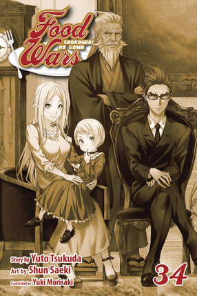 Food Wars! vol 34: Shokugeki no Soma GN Manga