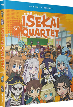 Isekai Quartet Season 01 Blu-Ray