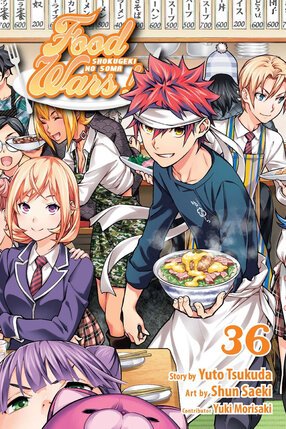 Food Wars! vol 36: Shokugeki no Soma GN Manga