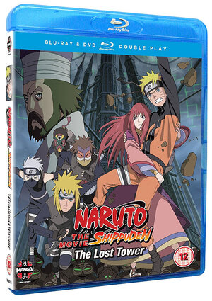 Naruto Shippuden the movie 04 The lost tower Blu-Ray/DVD Combo UK