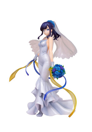 SSSS.gridman PVC Figure - Rikka Takarada Wedding Dress Ver. 1/8 