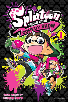 Splatoon Squid Kids Comedy Show vol 01 GN Manga