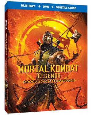 Mortal Kombat Legends Scorpion's Revenge Blu-Ray