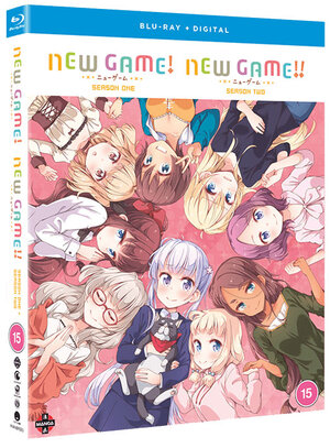 New Game! + New Game!! Season 01-02 Blu-Ray UK