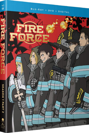 Fire Force Season 01 Part 02 Blu-Ray/DVD