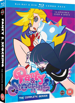 Panty and Stocking with Garterbelt Complete series collection DVD + Blu-Ray UK
