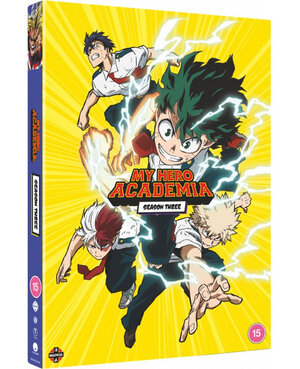 My Hero Academia Season 03 DVD UK