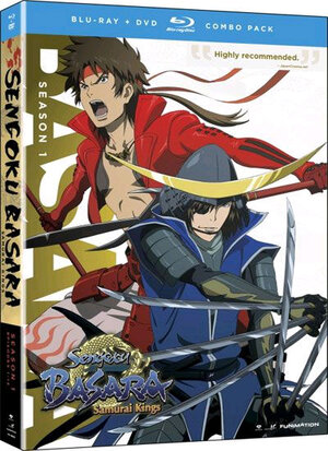 Sengoku Basara Season 01 Samurai Kings Complete Collection Blu-Ray/DVD Combo