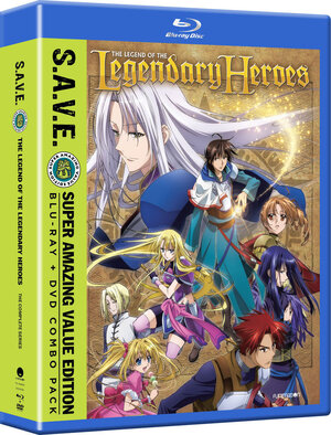 The Legend Of The Legendary Heroes Blu-Ray/DVD SAVE Edition