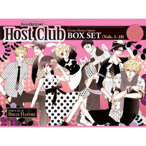 Ouran High School Host Club manga GN Box set