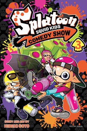 Splatoon Squid Kids Comedy Show vol 03 GN Manga