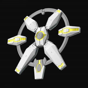 Mobile Suit Gundam Plastic Model Kit - HGBDR 1/144 Nepteight Weapons