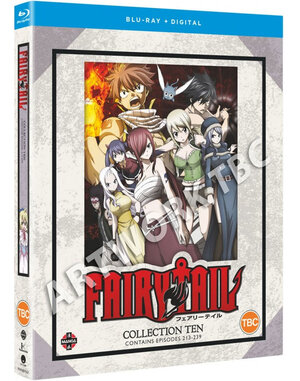 Fairy Tail Collection 10 Blu-Ray UK