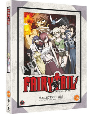 Fairy Tail Collection 10 DVD UK