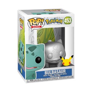 Pokemon Pop Vinyl Figure - Bulbasaur (Silver Chrome)