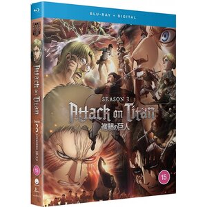 Attack on Titan Season 03 Complete Collection Blu-Ray UK