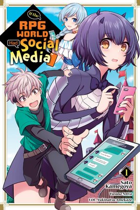 If the RPG World had social media vol 01 GN Manga