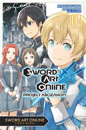 Sword Art Online: Project Alicization vol 03 GN Manga