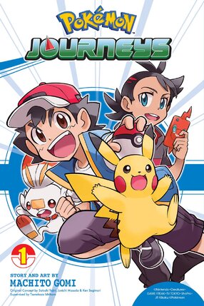 Pokemon Journeys: The Series vol 01 GN Manga
