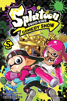 Splatoon Squid Kids Comedy Show vol 05 GN Manga
