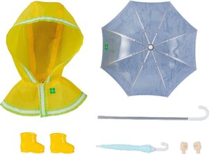 Original Character Parts for Nendoroid Doll Figures - Outfit Set Rain Poncho - Yellow