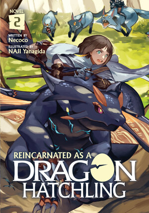 Reincarnated as a Dragon Hatchling vol 02 Light Novel