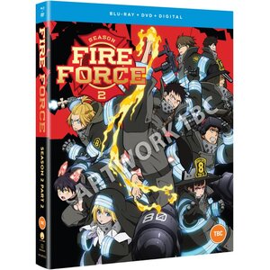 Fire Force Season 02 Part 02 Blu-Ray/DVD Combo UK