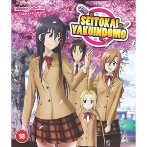 Seitokai Yakuindomo Season 01 & 02 + Movie Collection Blu-Ray UK