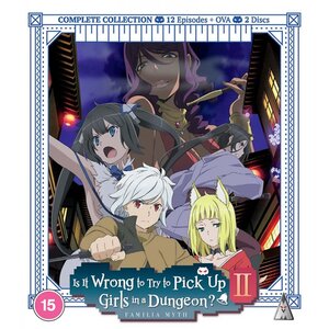 Is it Wrong to pick up girls in a dungeon Season 02 Blu-Ray UK