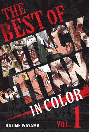 The Best of Attack on Titan In Color vol 01 GN Manga