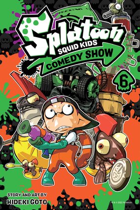 Splatoon Squid Kids Comedy Show vol 06 GN Manga
