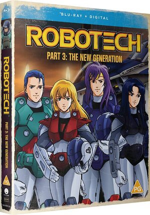 Robotech Part 03 The New Generation Blu-Ray UK