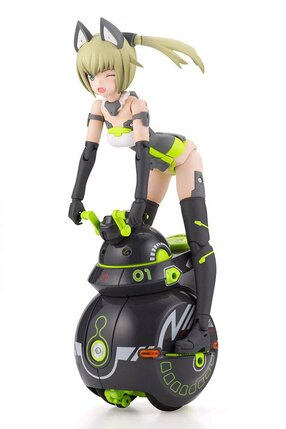 Frame Arms Girl Plastic Model Kit - Innocentia (Racer) & Noseru (Racing Specs Ver.)