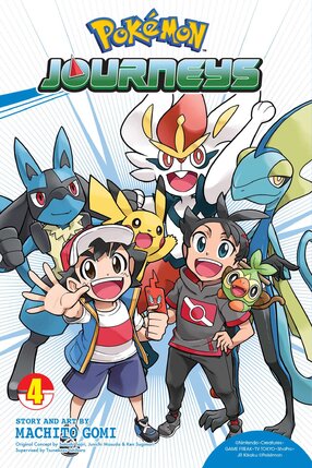 Pokemon Journeys: The Series vol 04 GN Manga