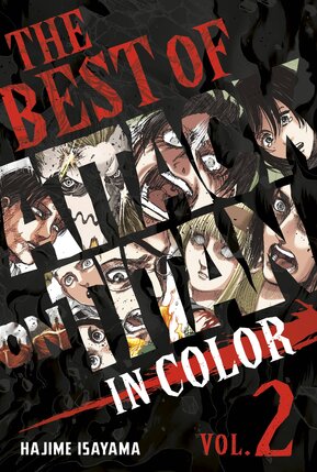 The Best of Attack on Titan In Color vol 02 GN Manga