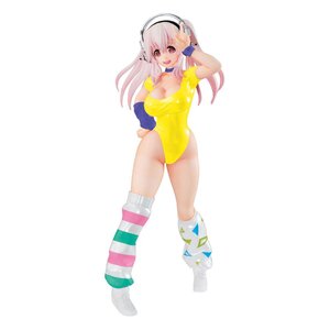 Super Sonico PVC Figure - Super Sonico Concept Figure 80's Another Color Yellow Ver.