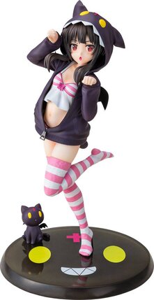 Kono Subarashii Sekai ni Syukufuku wo! PVC Figure - Megumin Hoodie Look Chomusuke ver. 1/7