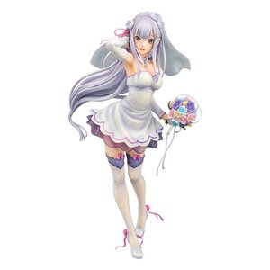 Re:ZERO -Starting Life in Another World- PVC Figure - Emilia Wedding Ver. 1/7