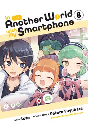 In another world with my smartphone vol 08 GN Manga
