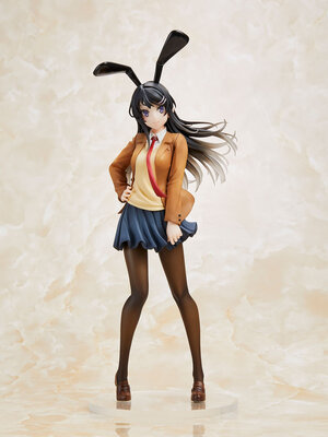 Rascal Does Not Dream of Bunny Girl Senpai PVC Figure - Sakurajima Mai School Uniform Ver.