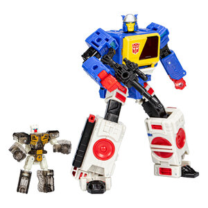 Transformers Generations Legacy Evolution Voyager Class Action Figure - Twincast and Autobot Rewind