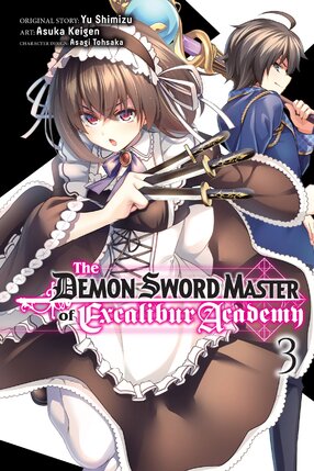The Demon Sword Master of Excalibur Academy vol 03 GN Manga