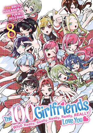 The 100 Girlfriends Who Really, Really, Really, Really, Really Love You vol 08 GN Manga