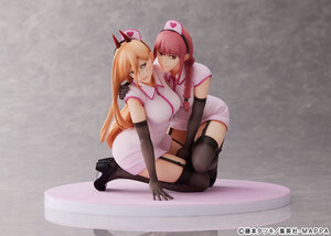 Chainsaw Man PVC Figure - Power & Makima Nurse Ver. 1/7