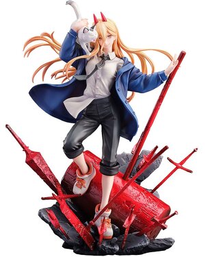 Chainsaw Man PVC Figure - Power & Meowy 1/7