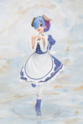 Re:Zero - Starting Life in Another World PVC Figure - Rem Memory Snow Puppy Ver. Renewal Edition