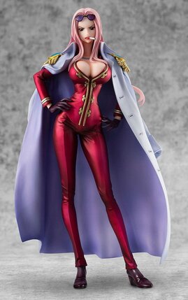 One Piece P.O.P PVC Figure - Black Cage Hina Limited Edition