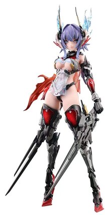 Original Character Plastic Model Kit - Alloy Articulated Assemblable Model Thunderbolt-Barbera Red